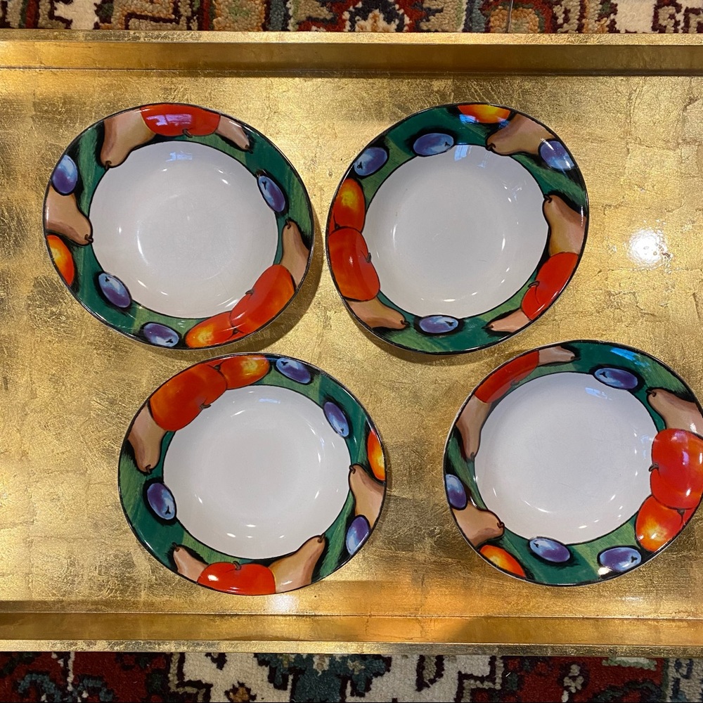 Misono Tuscany 92 Set‎ of 4 Oval Soup/Cereal Bowls SOOJIN CHOI